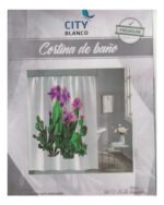 Cortina Baño Estampada Premium Quality 180x180 Con Ganchos - Imagen 41