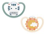Set 2 Chupetes Bebe Space Nuk 0-6m 6-18m 18-36m Babymovil - Imagen 9