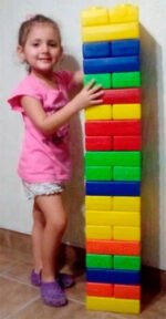 Ladrillos Bloques Gigantes Encastrable 25 Unidades Babymovil - Imagen 4