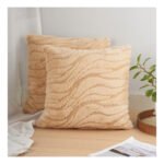 Almohadon Entre Línea Felpa Nordico Decorativo 45x45cm - Imagen 6