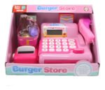 Juguete Para Niños Caja Registradora Comida Accesorios