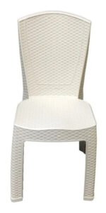 Sillas Pinot X4 Plastica Simil Ratan Reforzada Apilable - Imagen 2