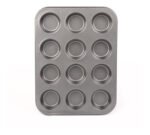 Molde De Teflon Muffins X12 Cupcakes Antiadherente 35*26cm - Imagen 6