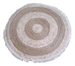 Alfombra Circular Redonda Interior Exterior Yute 78cm - Imagen 3