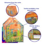 Carpa Iplay Safari Casita 95x72x102 Cm Infantil - Imagen 14