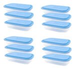 12 Taper Hermetico Plastico 2 Litro Pack X 12 Pote Poo Vdp - Imagen 2