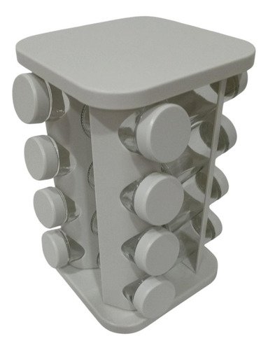 Especieros Giratorio Condimentero Especias X16 Frascos