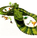 Juguete Niños Pista Autos 140 Pzs Dinosaurios Babymovil Color Unico Personaje Dino - Imagen 4