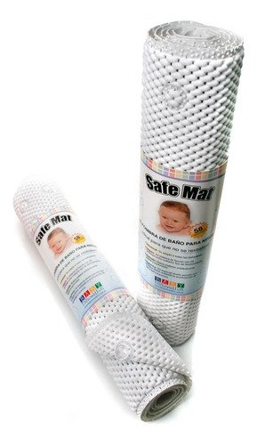 Alfombra Para Baño Baby Innovation Safe Mat Antideslizante Blanco