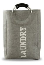 Cesto Canasto Laundry Plegable C/ Manija Ropa Sucia Ms - Imagen 2