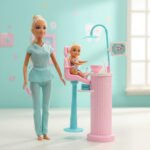 Muñeca Dentista Tiny 30cm Articulada Con Accesorios - Imagen 6