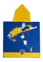 Toalla Poncho Infantil Argentina River Boca Mochila 70x140cm - Imagen 17
