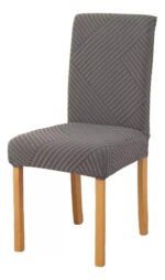 Funda Cubre Silla Elastizada Texturizada City Blanco Premium - Imagen 3