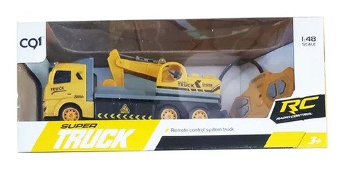 Camión Control Remoto Zaki Super Truck Pala Mecánica 1:48 Camión Pala Mecánica