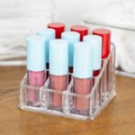 Organizador Acrílico Multiusos Para Lápices Labiales Pincel Color Transparente - Imagen 2