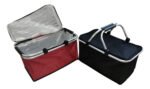 Canasta Térmica Grande Plegable Picnic Camping 47x27x22 Cm - Imagen 3