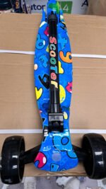 Monopatín Plegable Ruedas 3 Con Luz Infantil Niños Freno - Imagen 8