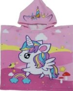 Poncho Ponchito Toalla Infantiles Con Capucha Varios Diseños - Imagen 20