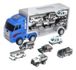 Juguete Camion Valija 6 Autitos Bombero Policia Babymovil - Imagen 7