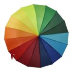 Paraguas Multicolor Pride Automático 16 Varillas - Imagen 2