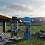 Botella Deportiva Plastico Afa 3 Estrellas Argentina 750ml - Imagen 4