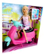 Muñeca Poppi Kiara Con Moto Accesorios 28cm Articulada - Imagen 8