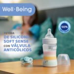 Mamadera Chicco Wellbeing 150ml Nene / Nena Anticolico 0+ Color Rosa Well Being 150ml - Imagen 7