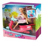 Muñeca Poppi Kiara Con Moto Accesorios 28cm Articulada - Imagen 11