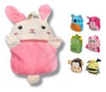 Mini Mochila Peluche Infantil Jardin Animalitos Nena Nene