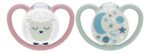 Set 2 Chupetes Bebe Space Nuk Luminoso 0-6m 6-18m Babymovil - Imagen 12