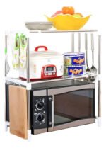Rack Estante Organizador Microondas Multiusos Cocina Estante Blanco