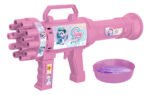 Juguete Pistola Bazuca Lanza Burbujas Burbujero Tiny Color 55047 Rosa