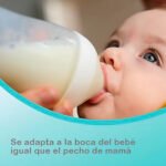 Nuk Perfect Match Mamadera Anticólicos De Flujo 0+ 150ml Color Blanco - Imagen 6