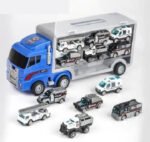 Juguete Camion Valija 6 Autitos Bombero Policia Babymovil - Imagen 8