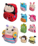 Mini Mochila Peluche Infantil Jardin Animalitos Nena Nene - Imagen 44