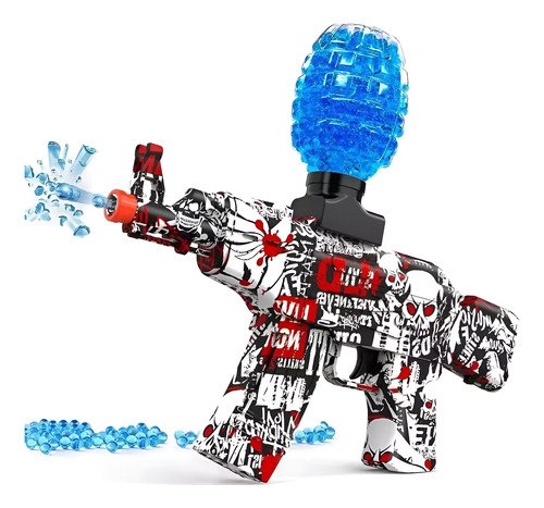 Arma Juguete Ametralladora Automatica Balas Hidrogel Usb