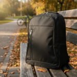 Mochila Escolar Viaje Porta Notebook 3 Cierres 40x25x18 Color Negro Diseño De La Tela Liso - Imagen 6