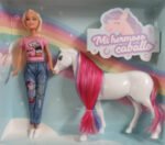 Juguete Muñeca 30cm Tiny Y Su Hermoso Caballo Babymovil - Imagen 4