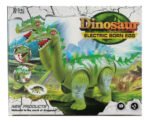 Juguete Dinosaurio 2 Cabezas Luz Sonido Camina Huevos 38 Cm - Imagen 11