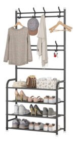 Perchero Armable Zapatos Organizador De Ropa Hierro 60 Cm - Imagen 5