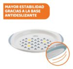 Set 2 Platos Antideslizante Bebe  12m+ Chicco Babymovil - Imagen 27