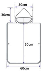 Poncho Ponchito Toalla Infantiles Con Capucha Varios Diseños - Imagen 23