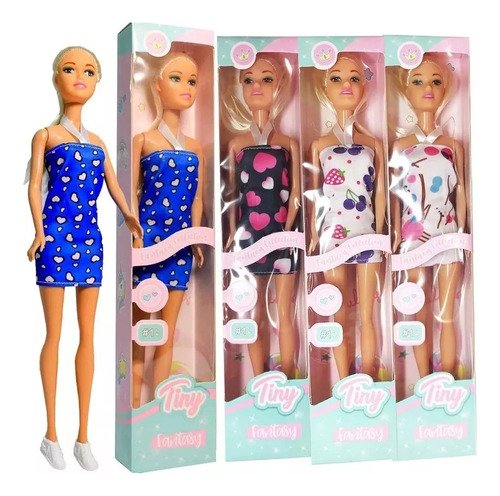 Juguete Muñeca Tiny Fantasy 30 Cm Articulada Babymovil