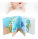 Libritos Para El Agua Sumergible Juguetes Para Baño Bebe Color Animalitos Del Mar - Imagen 7