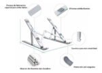 Soporte Base Notebook Macbook Pro Air Aluminio Ergonomico - Imagen 3