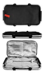 Canasta Térmica Grande Plegable Picnic Camping 47x27x22 Cm - Imagen 8