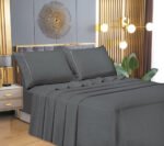 Juego Sábanas Twin City Blanco Patagonia 1 1/2 Plaza 1 Funda - Imagen 6