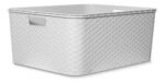 Pack Por 3 Caja Canasto Organizadora Simil Rattan Oferta - Imagen 13