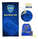 Toalla Toallon Futbol Playa Boca River Independiente Racing - Imagen 4