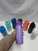 Botella Térmica Deportiva De Acero Inoxidable 600ml - Imagen 9